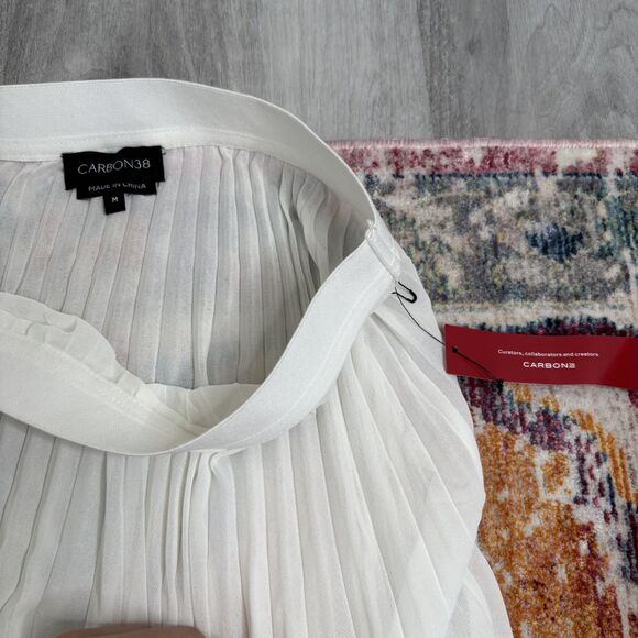 Carbon39 Mesh Pleated Maxi Skirt - Picture 6 of 6